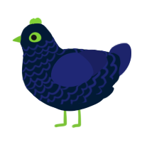 dashcon USA, a tumblr and navy chicken with a lace pattern