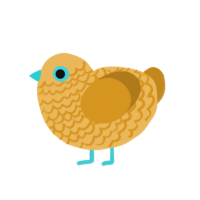 (unnamed), a honey and ochre chicken with a lace pattern