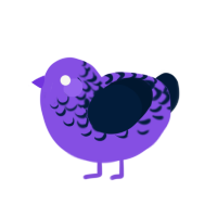 blurple 4 mods, a blurple and tumblr chicken with a half-lace pattern