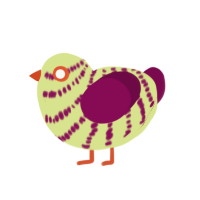 (unnamed), a lemon and wine chicken with a bar pattern