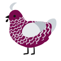 (unnamed), a wine and mist chicken with a lace pattern