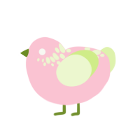 Strawberry Milk, a rose and apple chicken with a neck-speckle pattern