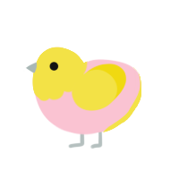 (unnamed), a rose and yellow chicken with a head pattern