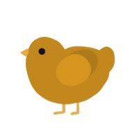 Farro, a ochre chicken