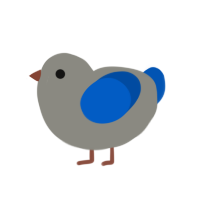 (unnamed), a ash and ultramarine chicken