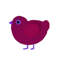 False XXY, a wine and maroon chicken with a double-lace pattern