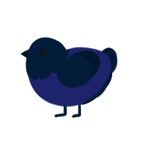 Sadistikal, a tumblr chicken with a head pattern