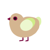 (unnamed), a beige and apple chicken