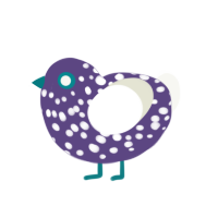 GetInto Hypnosis Mic, a overcast and white chicken with a speckle pattern