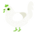 Xbox, a white chicken with a double-lace pattern