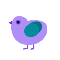 (unnamed), a lilac and sea chicken