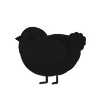 PROJECT3, a sable chicken with a head pattern