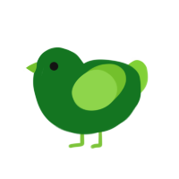 (unnamed), a leaf and grass chicken