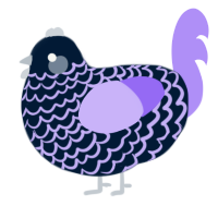 (unnamed), a tumblr and lilac chicken with a lace pattern