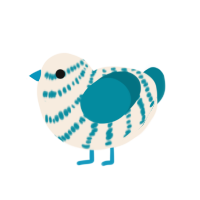 (unnamed), a cream and sea chicken with a bar pattern