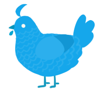 (unnamed), a sapphire and sky chicken with a lace pattern