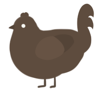 Turdle, a bark chicken