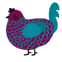 (unnamed), a wine and sea chicken with a lace pattern