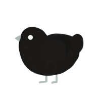 (unnamed), a sable chicken with a bar pattern