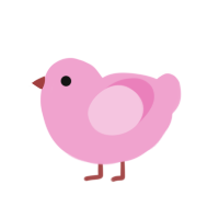 (unnamed), a pink chicken