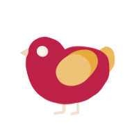 (unnamed), a crimson and honey chicken