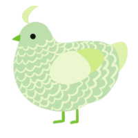 The Humble Honeydew, a gluppy and apple chicken with a lace pattern