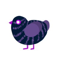 (unnamed), a tumblr and overcast chicken with a bar pattern