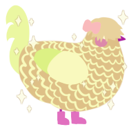 User Agreement, a beige and apple chicken with a lace pattern