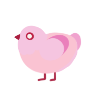 by any other name, a rose chicken with a head pattern