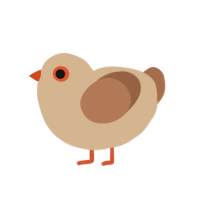 brown sugar, a beige and brown chicken