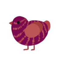 (unnamed), a wine and red chicken with a bar pattern