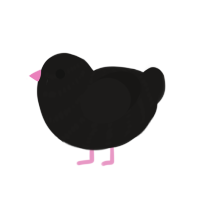 (unnamed), a sable chicken with a bar pattern