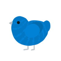 (unnamed), a sapphire chicken with a bar pattern