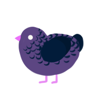 (unnamed), a overcast and tumblr chicken with a half-lace pattern