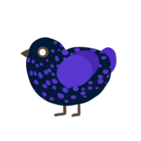 (unnamed), a tumblr and indigo chicken with a speckle pattern