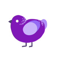 (unnamed), a violet and lilac chicken with a neck-band pattern