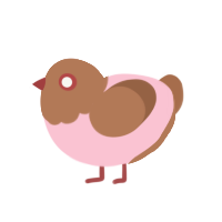 (unnamed), a rose and brown chicken with a head pattern