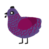 Rhône, a overcast and wine chicken with a lace pattern