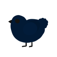 Blueberry, a tumblr chicken