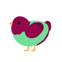 (unnamed), a spring and maroon chicken with a head pattern