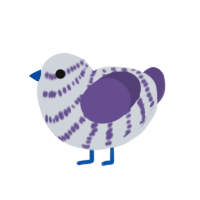 (unnamed), a mist and overcast chicken with a bar pattern