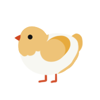 (unnamed), a white and honey chicken with a head pattern