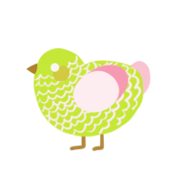 limonchello, a lime and rose chicken with a lace pattern