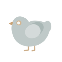 (unnamed), a silver chicken