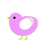 (unnamed), a lavender and white chicken