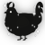 A black chicken