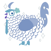 failed maf 11, a tumblr and ochre chicken with a lace pattern