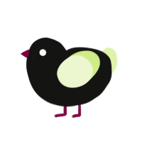 (unnamed), a black and apple chicken