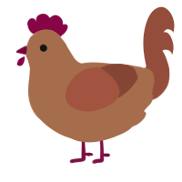(unnamed), a brown and russet chicken