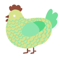 Sour Lime Gushers, a lemon and spring chicken with a lace pattern
